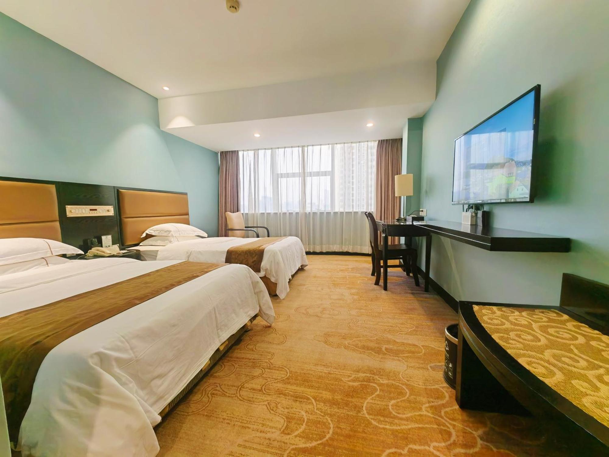 Skyline Plaza Hotel Гуанчжоу Экстерьер фото