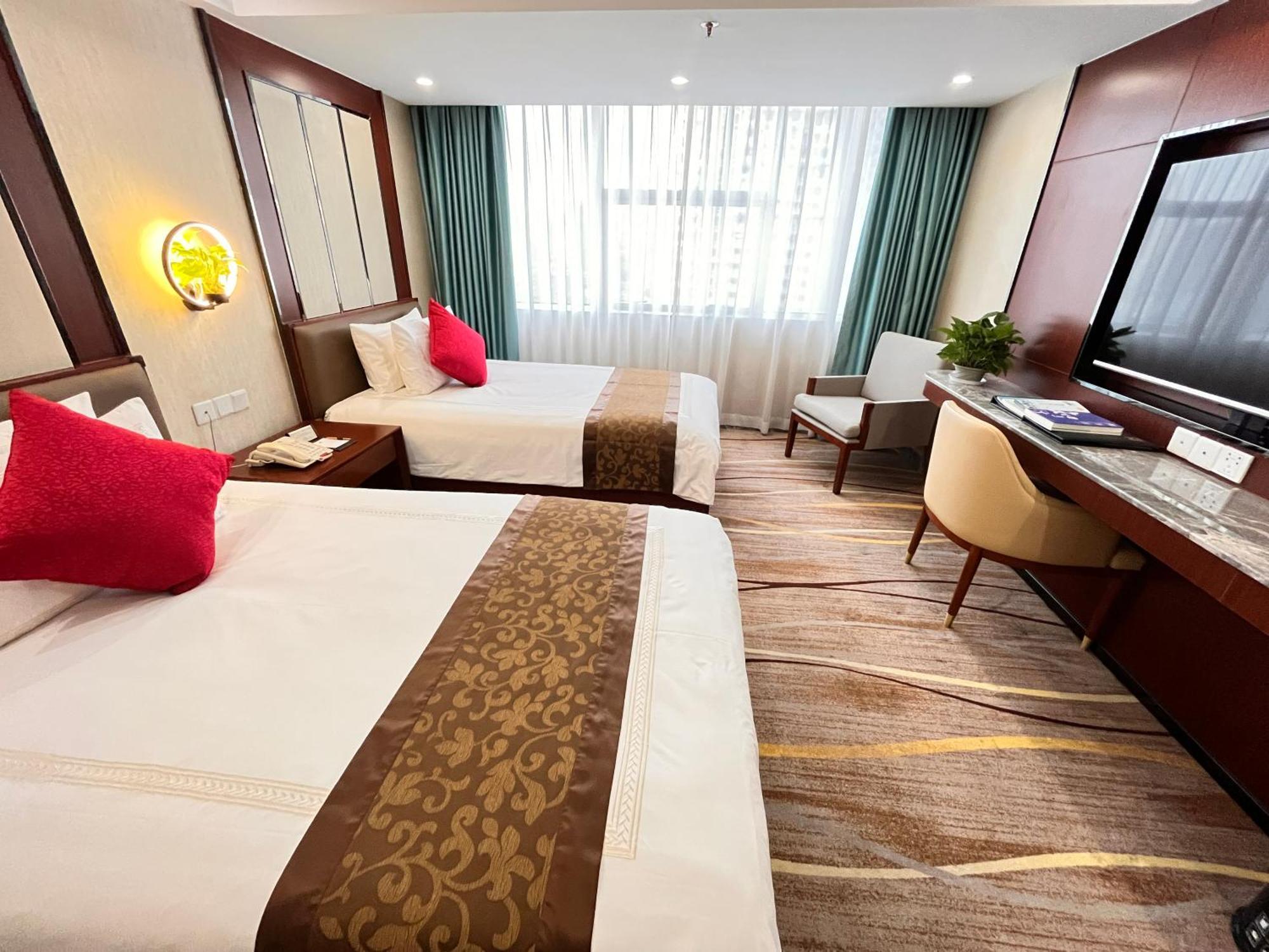 Skyline Plaza Hotel Гуанчжоу Экстерьер фото