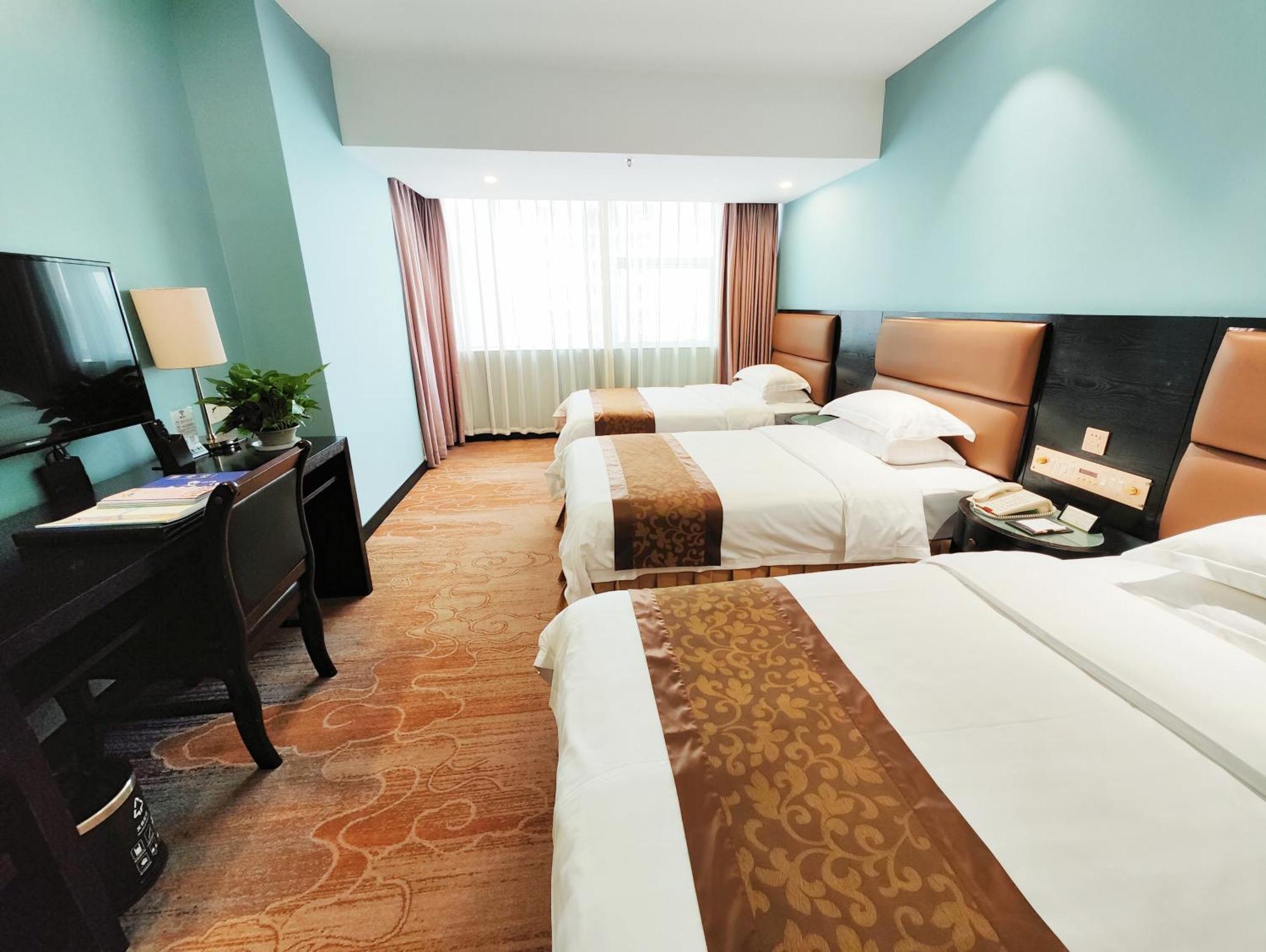 Skyline Plaza Hotel Гуанчжоу Экстерьер фото